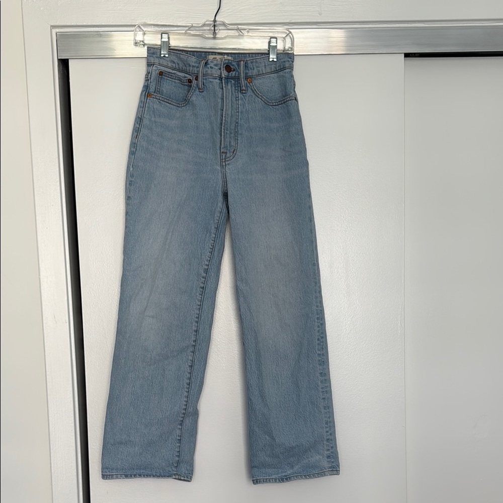Madewell Perfect Vintage Wide Leg Crop Jean